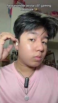 Monster airstar c01 in ear earphone #fyp #monsterearphone #monsterairstarc01