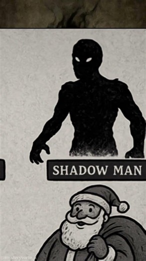 The Shadow Man: He Isn't Just a Myth... 🌑 #horror #creepy