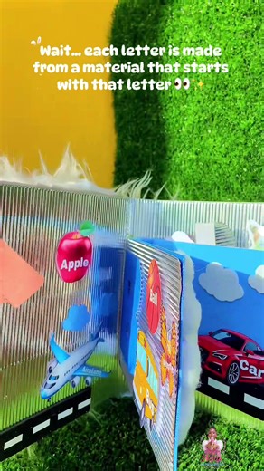 Learning letters through texture 🥹 Not just an ABC book… Each letter is made from a material that starts with that letter 👀✨ Sensory phonics in one! #fyp ##momtok #quietbook #QuietBookearning #jamaicanbusiness