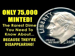 🔥🔥INCREDIBLY RARE 2015 ROOSEVELT DIME NO ONE KNEW EXISTED - DRYING UP IN THE MARKET!