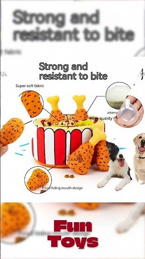 Interactive Chicken Leg Puzzle Dog Toy with Sound