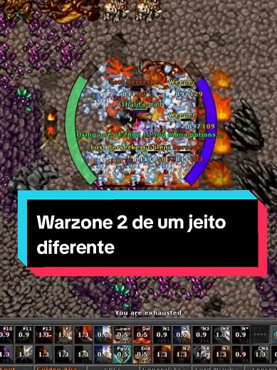 Estratégia pra caçar Warzone 2 #tibia #games