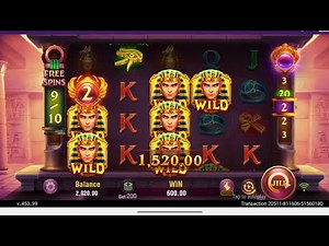 *""jili slot Legacy of egypt💯 I Mega win without Scatter I Gameplay Analysis
