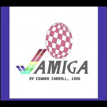 C64 Demo Archive: Amiga Demo 2.0 by Edward Carroll (1986)