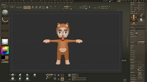 Zbrush动画模型教学
