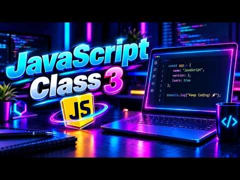 • Learn JavaScript Variables (let) in 5 Minutes! | Class 3