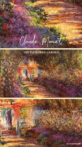 Claude Monet, The Flowered Garden (1901-1902) | Evangeline.