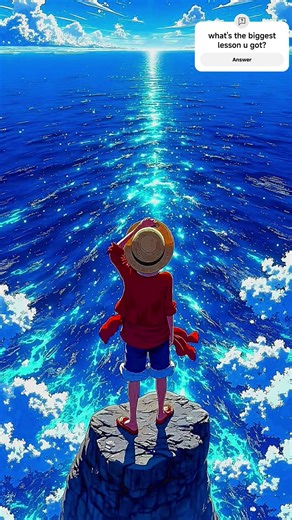 the best lesson you got from one piece in your life ? 😇 or 🙃 | #anime #onepiece #lifelessons |