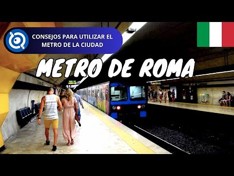Cómo Funciona el Metro de Roma | Italia (Consejos)