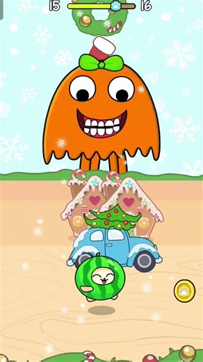 Watermelon Hide and Seek with Jelly gameplay #shorts #games #letsplay #gaming