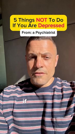 Depression isn’t just sadness — it’s a brain state that changes your energy, motivation, sleep, and even your ability to think clearly. And when your brain is struggling, it becomes way easier to fall into habits that make everything worse. These are five things I see over and over again in patients who feel stuck: • Pulling away from everyone • Letting sleep become irregular • Skipping movement because it feels impossible • Believing every negative thought as truth • Trying to “power through” a