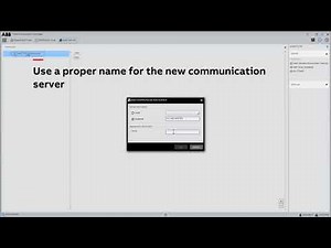 Add 800xA communication server and start hardware scan - ABB Field Information Manager