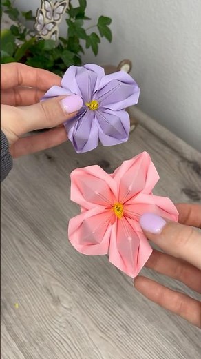 Easy Paper Flower DIY 🌸 #shorts
