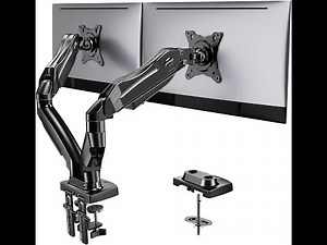 HUANUO Dual Monitor Stand Review: Perfect Adjustable Desk Mount for 13-32 Inch Screens