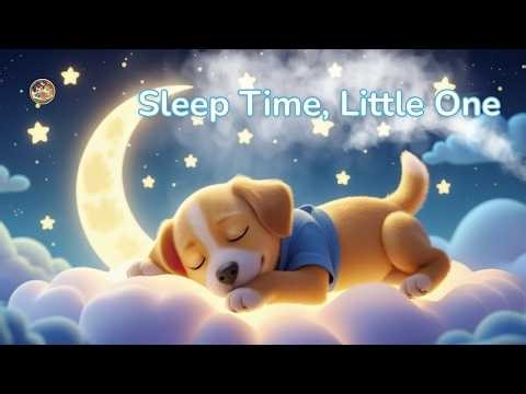 Puppy Fell Asleep Waiting for His Friends 🐶🌙 | 30-Minute Calm Lullaby for Deep Sleep
