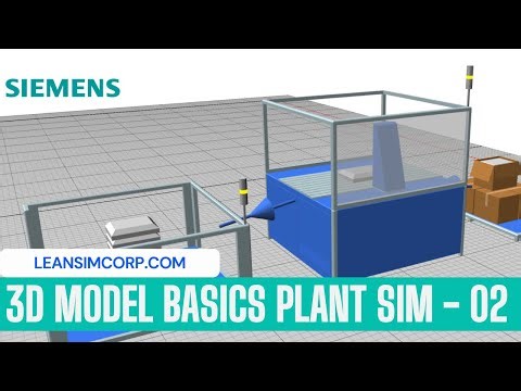 How To Make 3D Model In Siemens Tecnomatix | Tecnomatix Plant Simulation Tutorial | Part 2