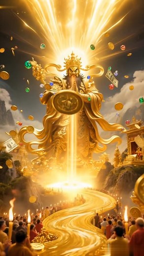 Invite the God of Wealth to protect and bless, making money easy and effortless. #财神爷 #道教文化 #blessed #wealth #道教信仰 #coin #golden #财富 #财神 #taoism #money #道教 | Tin Nhanh News