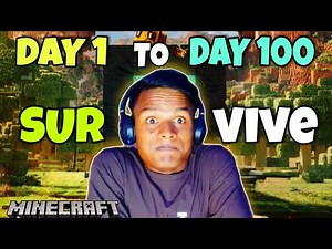 Minecraft Day 1 to Day 100 Survival Hardcore | Ultimate 100 Days Challenge in Minecraft
