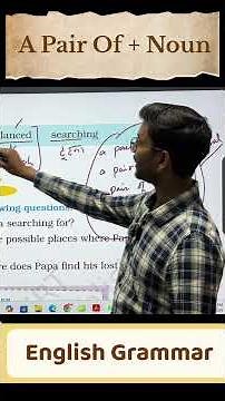 A Pair of + Noun | Noun in English Grammar