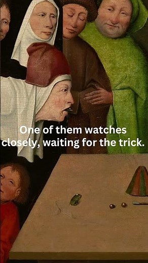 The Conjurer, 1502 Painted by Hyeronimus Bosch #art