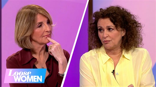 The first picture has been released of Martin Clunes who is set to play disgraced former BBC newsreader, Huw Edwards, in a new 5 drama. The show will tell the story of how The Sun newspaper exposed Huw's sinister double life. But is it too early for a drama? Nadia thinks so, especially for his family and the victims affected by his crimes. | Loose Women