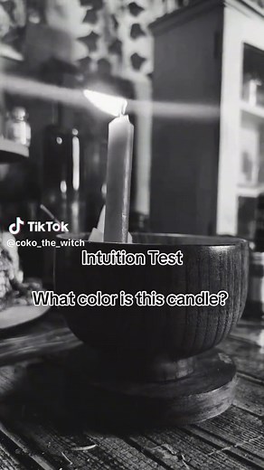 Intuition Test: Discover What Color This Candle Is
