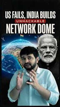 India's Unhackable Quantum Dome 🛑 #Shorts