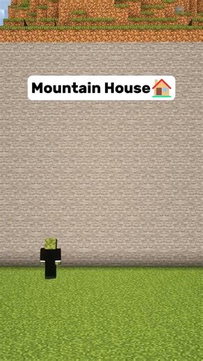 Minecraft Moutain House #Minecraft #minecraftbuilding #minecrafttutorial | mrbushmc