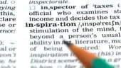 Inspiration word definition in english dictionary, ability to create...