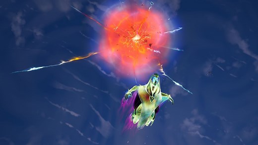 Fortnite destroys the Rift Gate and an ominous Red Rift appears in the sky