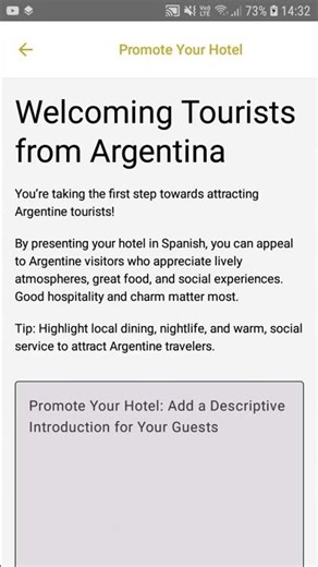 Welcoming Tourists from Argentina #hotel #kapirti
