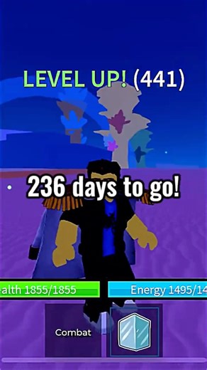 Day 44 of grinding 10 levels a day in Blox fruits.