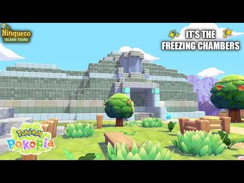 How Impressive is the Freezing Chambers? | A look at my Island | Pokémon Pokopia Island Tour