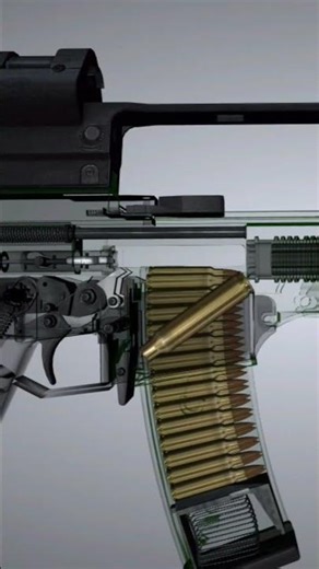 HK G36 Gun working