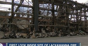 First look inside Bethlehem Steel after fire