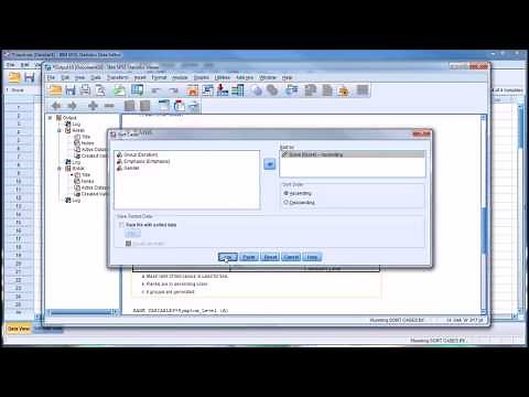 The "Rank Cases" Feature in SPSS