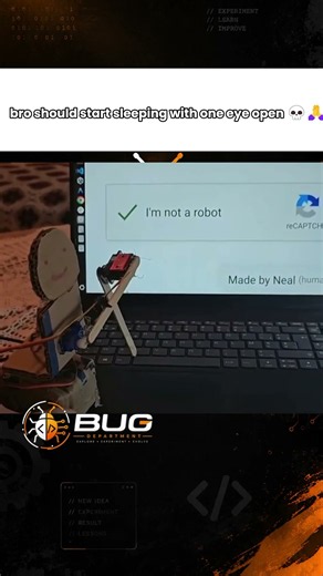 Bro Made a Robot Bypass the "I'm Not a Robot" CAPTCHA 💀#CyberSecurity #FBIOpenUp #codinglife