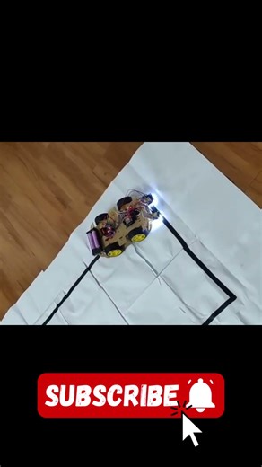 Line following robo#linefollower #arduino #arduinoproject #shorts #colorsensor