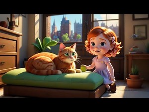 Cat Nap With Baby 🐱👶💤 | Fun Learning for Kids | Preschool Animal Adventure