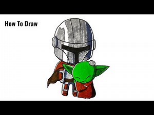 How to Draw Star Wars Characters | Boba Fett & Yoda | Star Wars