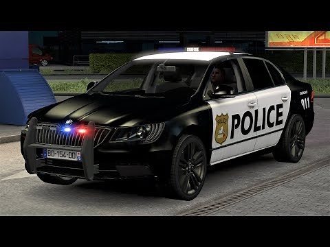 Euro Truck Simulator 2 - Police Car