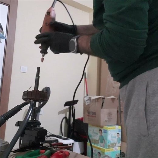 E BİKE KABLO TEKRAR ZARAR GÖRMESİN DİYE ÖNLEM ALIYORUZ ZARAR GÖREN MİLİN TAŞLAMA İLE DÜZENLENMESİ