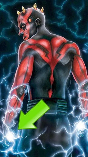 Why Doesn't Darth Maul Use Force Lighting?