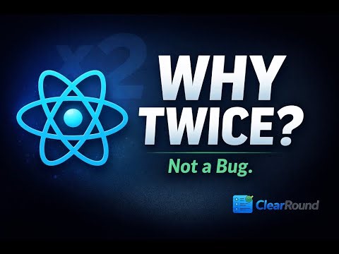Why React Strict Mode Runs Everything Twice ?: Rendering, useEffect, and Double Invocations