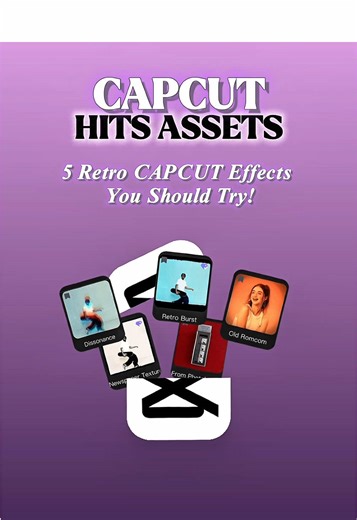 5 retro CapCut effects you should try 🎞️ Love that vintage vibe? These retro CapCut effects can instantly give your edits a nostalgic look 📼✨ They’re perfect for creating aesthetic, cinematic, and throwback edits. Which one is your favorite? 👀 Save this for your next edit and try them all in CapCut. #capcut #capcutedit #edit #retrovibes #vintageedit