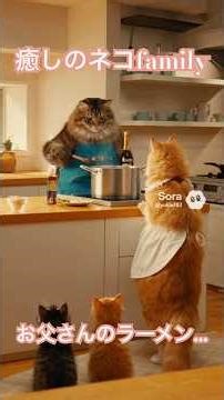 父ネコのラーメン編