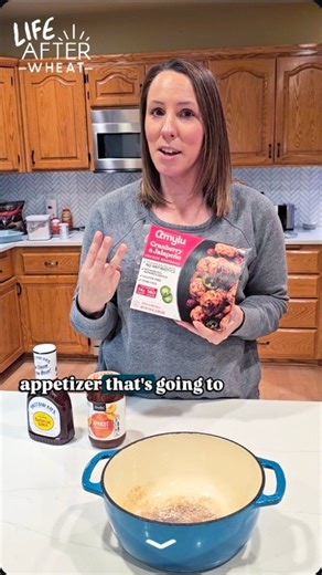 You ask, I deliver! When I shared these seasonal gluten-free meatballs I love to get at Costco, so many of you asked what I do with them. . This is my go-to recipe and we just made it for dinner last night! . 4 out of my 5 kids love these and yesterday we served them over rice. . Put them in a crockpot for an easy holiday appetizer and everyone will be asking you for the recipe! . Many of you also asked how spicy these are-we have varying levels of heat tolerance in our house and even the ones w