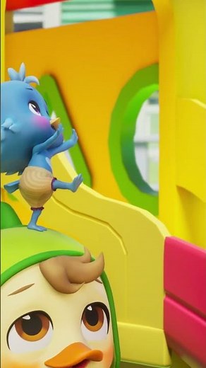 Benny ran down! | Nursery Rhymes & Kids Songs #shorts @Ducklingdo