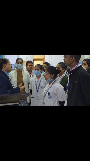 The Nursing Officer asked, “Sir, I was called to a nearby neighborhood for death declaration. If the person is not breathing, should death be declared immediately?” Dr. Abhishek Shukla, Geriatrician, explained that death declaration is a serious clinical responsibility and should always be done carefully, systematically, and with sensitivity, especially when it is outside the hospital setting and no medical instruments are available. He emphasized that absence of breathing alone is not sufficien