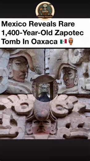 Mexico has officially documented a newly uncovered Zapotec tomb in Huitzo, Oaxaca, dating back around 1,300–1,400 years to the Late Classic period. Archaeologists say the tomb offers rare insight into Zapotec burial rituals, social hierarchy, and regional power long before Spanish colonization. The stone chamber features carved walls, symbolic imagery, and architectural details that reveal the sophistication of pre-Hispanic Oaxaca. While some online posts are calling it “the discovery of the dec